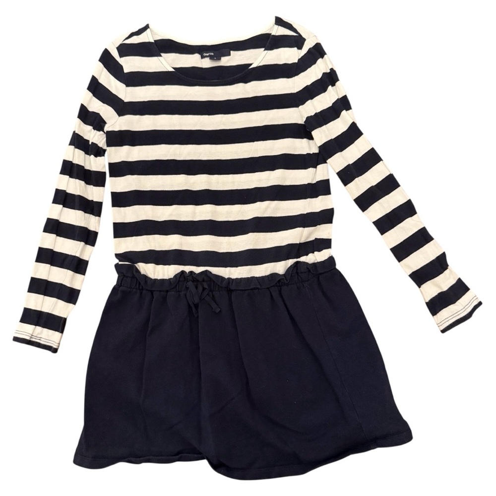 Striped Long Sleeve Gap Kids Dress